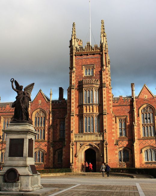Zdjęcia: Belfast, Irlandia Północna, Belfast Queen's University, WIELKA BRYTANIA Zdjęcia: Belfast, Irlandia Północna, Belfast Queen's University, WIELKA BRYTANIA