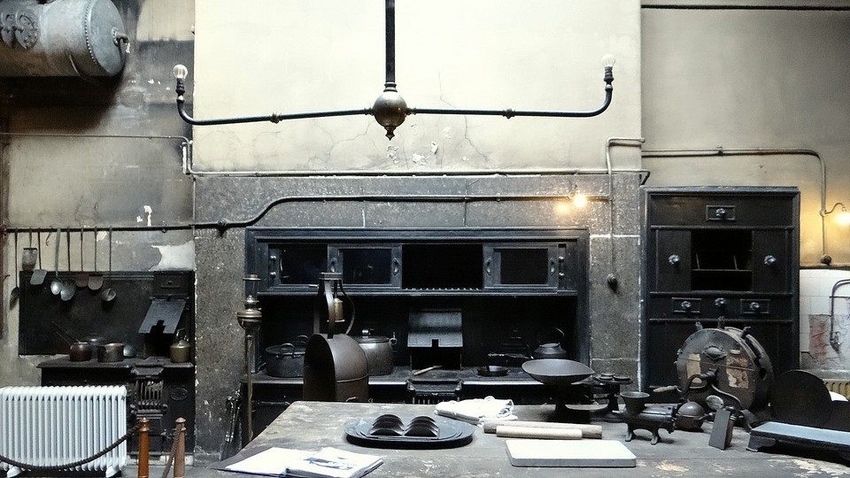 Zdjęcia: Brodsworth, Yorkshire, Kuchnia w rezydencji, WIELKA BRYTANIA Zdjęcia: Brodsworth, Yorkshire, Kuchnia w rezydencji, WIELKA BRYTANIA