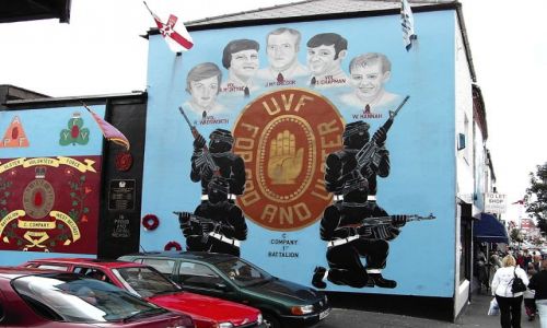 Zdjęcie WIELKA BRYTANIA / brak / Graffitti w dzielnicy Shankill - Belfast / Shankill - Belfast