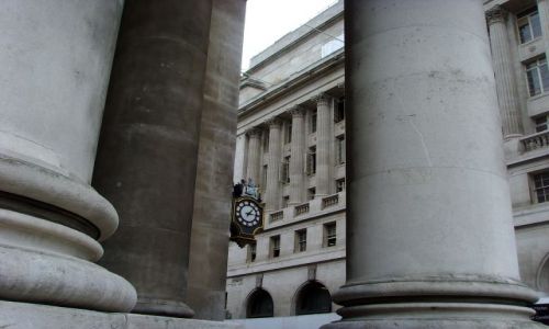 Zdjecie WIELKA BRYTANIA / Bank - City of London / London / Czas