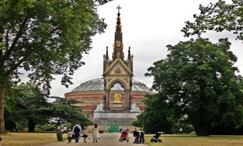 Zdjęcie WIELKA BRYTANIA / Londyn / Kensigton Gardens / Albert Memorial