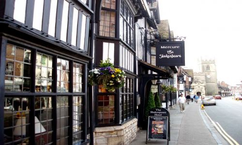 Zdjęcie WIELKA BRYTANIA / Midlands -hrabstwo Warwickshire / centrum miasta / Stratford-upon-Avon