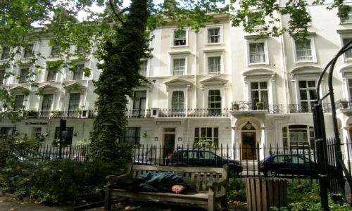 Zdjecie WIELKA BRYTANIA / Londyn / Norfolk Square / W parku