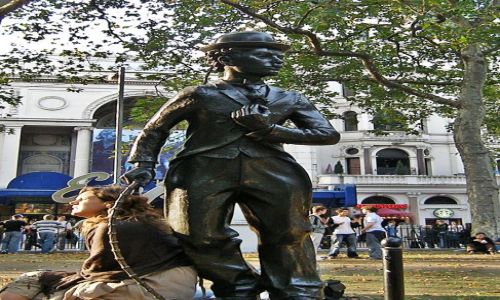 Zdjęcie WIELKA BRYTANIA / Londyn / Soho / Chaplin