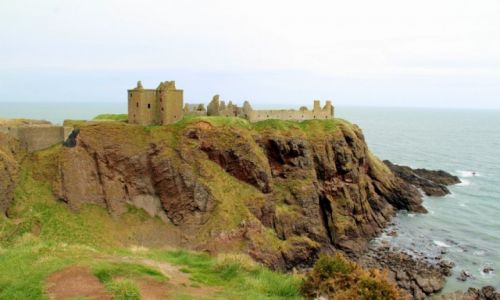 Zdjęcie WIELKA BRYTANIA / Szkocja / Dunottar / Szkockie zamki