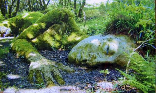 Zdjecie WIELKA BRYTANIA / Kornwalia / Lost Gardens of Heligan / Mud Maid