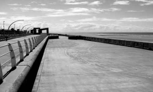 Zdjecie WIELKA BRYTANIA / Anglia, Lancashire / Blackpool / Promenada w Blackpool