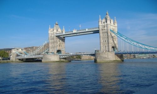Zdjcie WIELKA BRYTANIA / Anglia / Londyn / Tower Bridge / LONDYN / most zwodzony