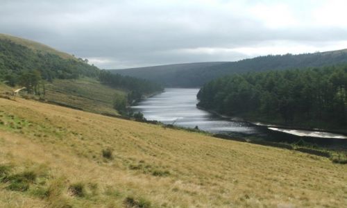 Zdjęcie WIELKA BRYTANIA / Peak District / Derwent Reservoir / Angielska jesien