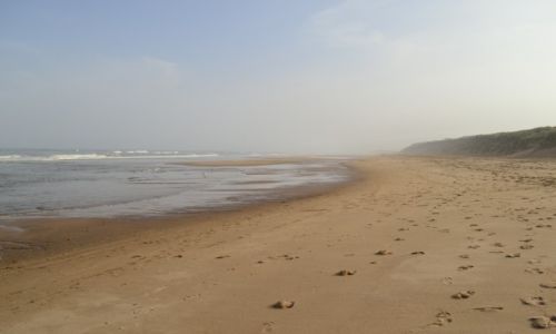 Zdjecie WIELKA BRYTANIA / Szkocja / Balmedie / na pla�y