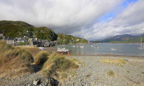 Zdjecie WIELKA BRYTANIA / Walia / Gwynedd / Abermaw / Pomiedzy Snowdonia a Anglesey