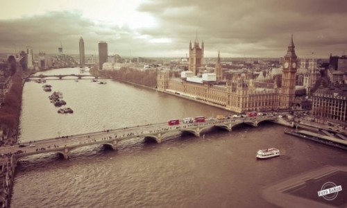 Zdjęcie WIELKA BRYTANIA / - / London Eye, London / To co widzi London Eye