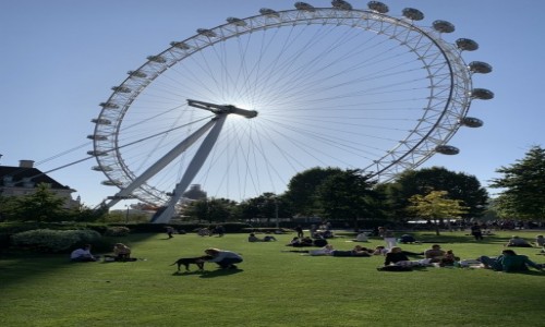 Zdjęcie WIELKA BRYTANIA / London / Londyn  / London Eye
