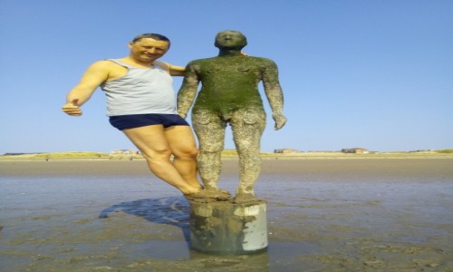Zdjecie WIELKA BRYTANIA / Merseyside / Liverpool / Crosby Beach