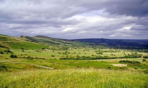 Zdjecie WIELKA BRYTANIA / Derbyshire / Castelton / okolica Castelton