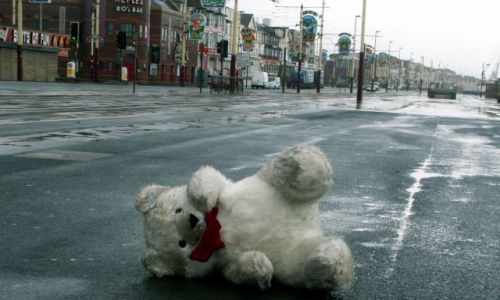 Zdjecie WIELKA BRYTANIA / Anglia / Blackpool / Mi na promenadzie