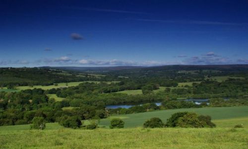 Zdjęcie WIELKA BRYTANIA / Country Durham / Witton le Wear / lato w UK