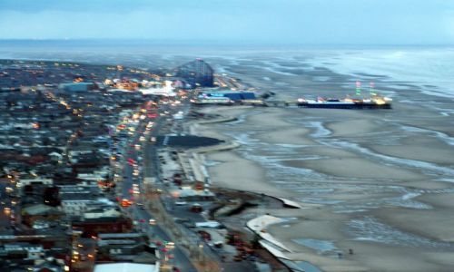 Zdjecie WIELKA BRYTANIA / Lancashire / Blackpool / Widok z wieży