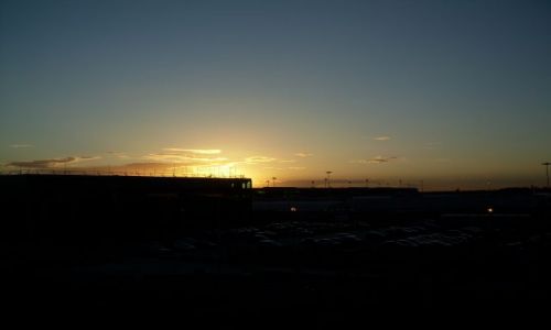 Zdjęcie WIELKA BRYTANIA / Londyn / Stansted / ...to jest zachód...