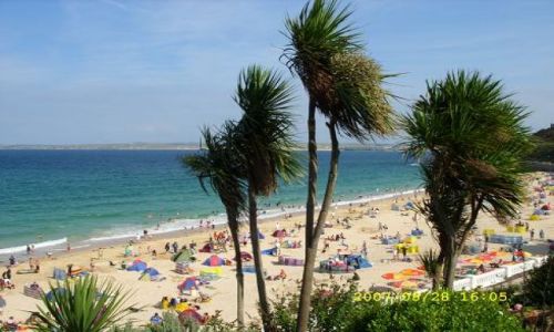 Zdjcie WIELKA BRYTANIA / Cornwall / St Ives / Plaa w St Ives