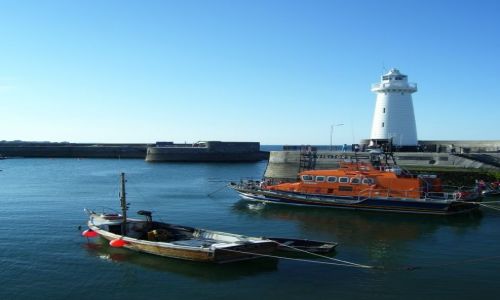 Zdjęcie WIELKA BRYTANIA / Irlandia Północna / Donaghadee / Mabrzeże w Donaghadee