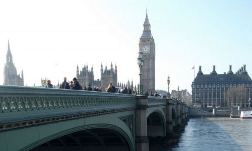 Zdjęcie WIELKA BRYTANIA / Londyn / Okolice Westminster / ... teraz rzucam okiem przez Tamizę ...