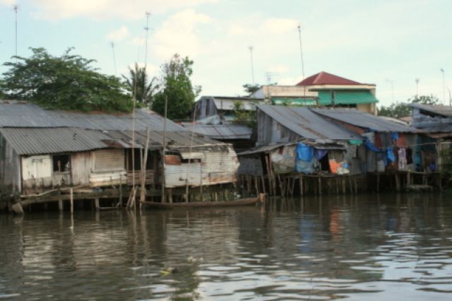 Zdjęcia: mekong, DOMY NA PALACH, WIETNAM Zdjęcia: mekong, DOMY NA PALACH, WIETNAM