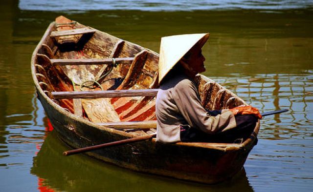 Zdjęcia: Hoi An, row, row, row your boat..., WIETNAM Zdjęcia: Hoi An, row, row, row your boat..., WIETNAM
