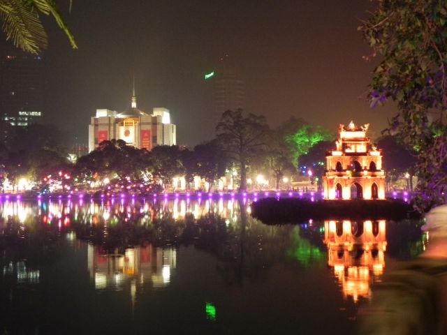 Zdjęcia: wietnam, hanoi, jezioro noca, WIETNAM Zdjęcia: wietnam, hanoi, jezioro noca, WIETNAM