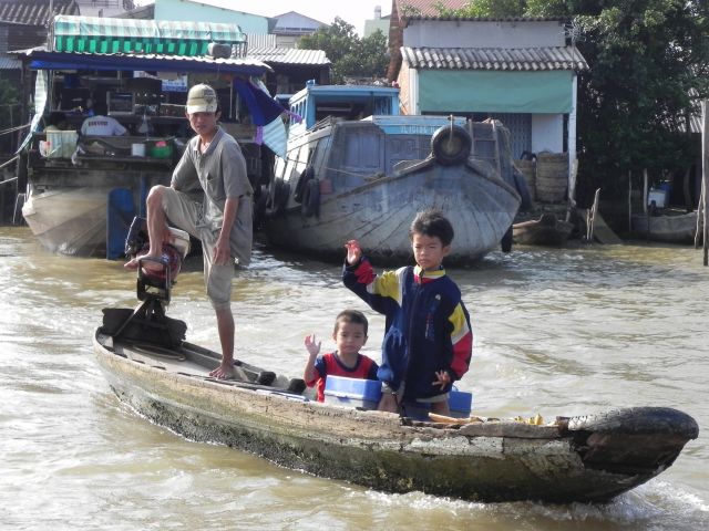Zdjęcia: ...., delta mekongu, mekong, WIETNAM Zdjęcia: ...., delta mekongu, mekong, WIETNAM