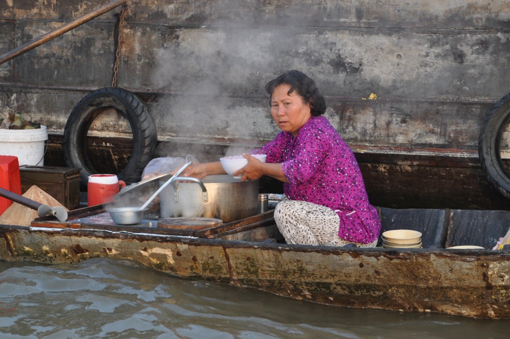 Zdjęcia: Can Tho, Delta mekongu, Śniadanie, WIETNAM Zdjęcia: Can Tho, Delta mekongu, Śniadanie, WIETNAM