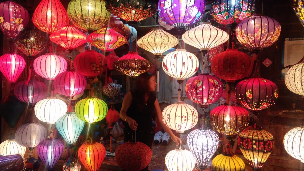Zdjęcia: Hoi An, Środkowy Wietnam, Sklep z lampionami, WIETNAM Zdjęcia: Hoi An, Środkowy Wietnam, Sklep z lampionami, WIETNAM