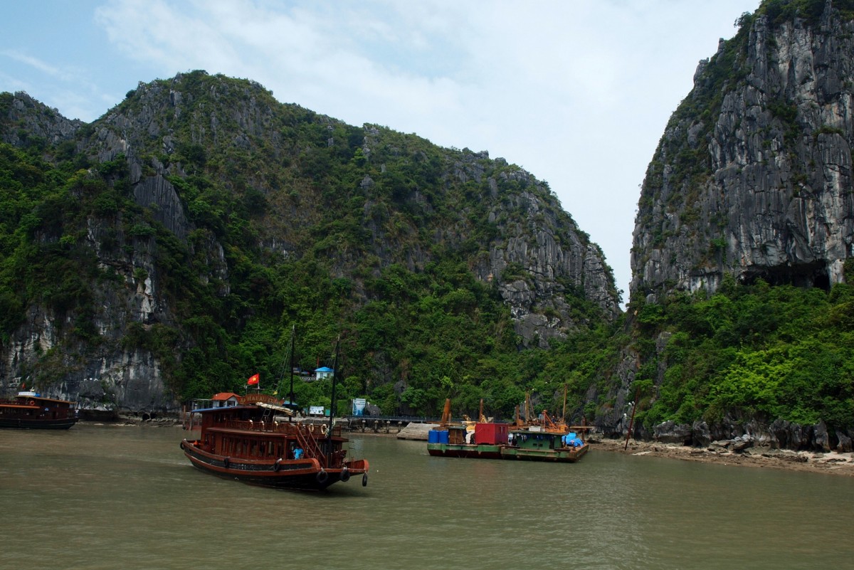 Zdjęcia: Wietnam, W Zatoce Ha Long, WIETNAM Zdjęcia: Wietnam, W Zatoce Ha Long, WIETNAM