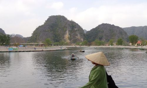 Zdjcie WIETNAM / Ninh Binh / Tam Coc / u bram Tam Coc