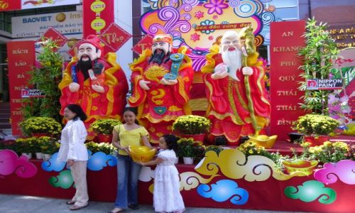 Zdjecie WIETNAM / HCMC / Ho Chi Minh City / Nowy Rok w Sajgonie