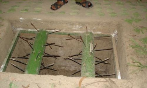 Zdjęcie WIETNAM / Obręb Ho Chi Minh City / Muzeum systemu tunelowego Cu Chi  / Pułapka Wietkongu