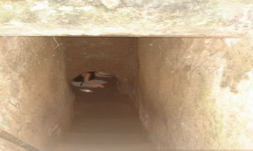 Zdjęcie WIETNAM / Obręb Ho Chi Minh City / Muzeum systemu tunelowego Cu Chi  / Tunel