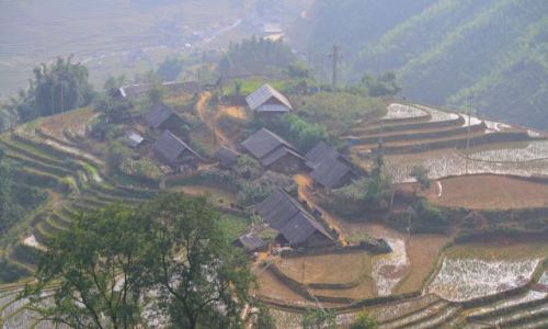 Zdjecie WIETNAM / SaPa / SaPa / wioska