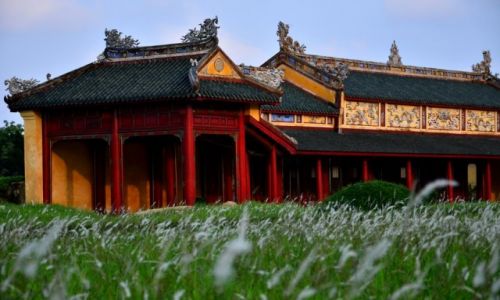 Zdjęcie WIETNAM / prowincja Binh Tri Thien / old citadel - Hue / zakazane miasto...