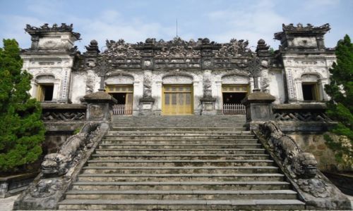 Zdjcie WIETNAM / Thua Thien-Hue / rodkowy Wietnam / okolice Hue / Khai Dinh - pawilon grobowy