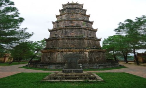 Zdjcie WIETNAM / Thua Thien-Hue / Hue / Pagoda Tien Mu