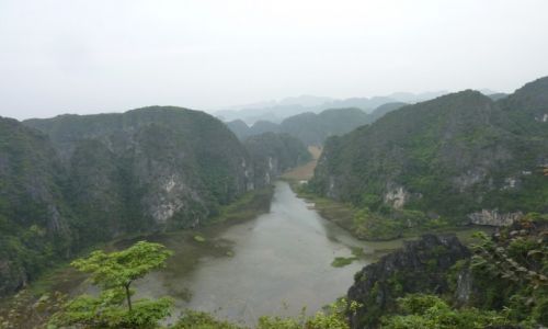 Zdjęcie WIETNAM / Ninh Binh  / Tam Coc / Czerwona rzeka - odnoga