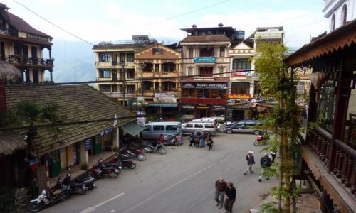 Zdjecie WIETNAM / Sa Pa / samo centrum / Sa Pa City