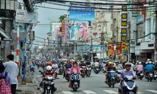 Zdjęcie WIETNAM / HCMC / HCMC / Motocykle