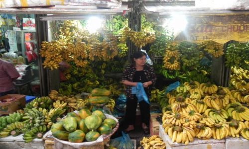 Zdjęcie WIETNAM / hanoi / bazar / bananowo