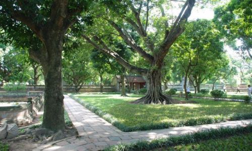 Zdjęcie WIETNAM / Hanoi / Quoc Tu Giam Str. / Pierwszy Uniwersytet w Hanoi