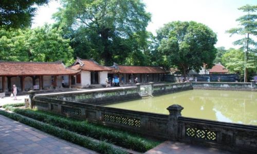 Zdjęcie WIETNAM / Hanoi / Quoc Tu Giam Str. / Pierwszy Uniwersytet w Hanoi