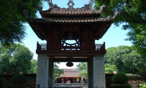 Zdjęcie WIETNAM / Hanoi / Quoc Tu Giam Str / Pierwszy Uniwersytet w Hanoi