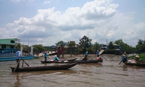 Zdjcie WIETNAM / Ho Chi Minh  / Delta Mekongu  / Mekong
