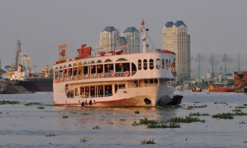 Zdjecie WIETNAM / Poudniowy Wietnam / Ho Chi Minh / Port w Sajgonie